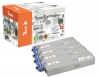 Peach Spar Pack Tonermodule kompatibel zu  OKI 46490404, 46490403, 46490402, 46490401