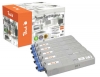 Peach Spar Pack Plus Tonermodule kompatibel zu  OKI 46490404, 46490403, 46490402, 46490401