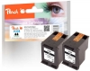 Peach dvigubas paketas, rašalo kasetės, juodos, suderinamos su  HP No. 338*2, CB331E