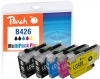 Peach Spar Plus Pack Tintenpatronen kompatibel zu  Brother LC-426