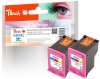 320042 - Peach Doppelpack Druckköpfe color kompatibel zu No. 304XL C*2, N9K07AE*2 HP